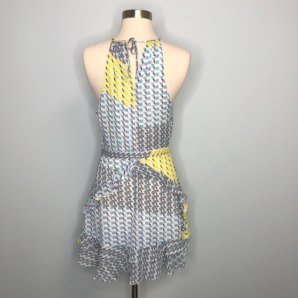 Parker Halter Ruffle Dress - Picture 3 of 13
